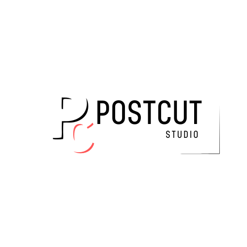 Логотип PostCut Studio